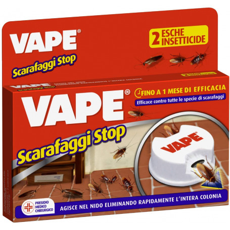 Vape Esca Insetticida Per Scarafaggi 12 Confezioni da Pezzi 2