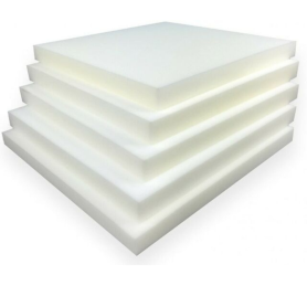 Spugna Densità 21 Bianca Dimensioni cm 40x40x5 Confezione pz 10