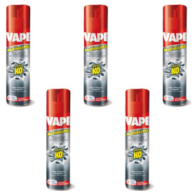 Vape Insetticida Multinsetto Spray 5 pezzi da 400 ml