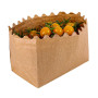 Buste di Carta Avana cm 18x10x12,5 Taglio Ondulato Per Frutta  800 Pezzi